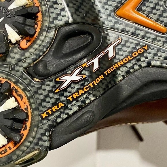 Callaway XTT Golf Oxfords Men’s Size 7.5 Soft Spikes Brown Leather Shoes - Picture 8 of 12